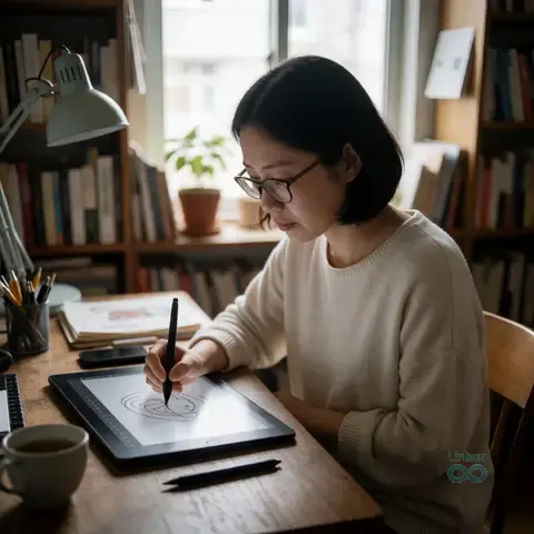AI-generated virtual artist 정유리 YURI.JUNG