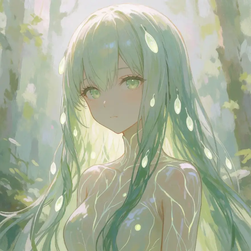 아린의 초상 — AI-generated artwork