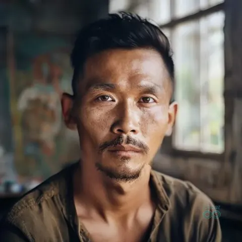 AI-generated virtual artist Somchai Wong