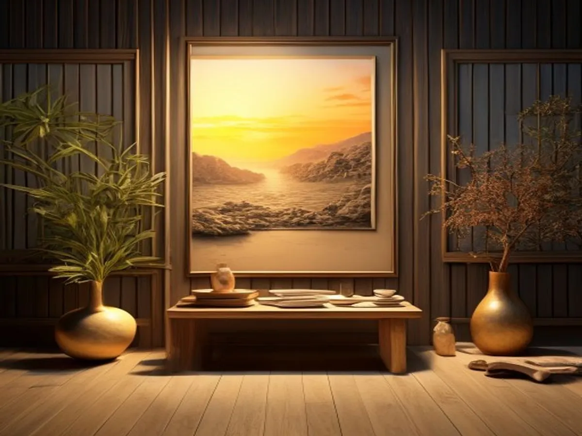 Golden Hour Workshop — AI-generated artwork