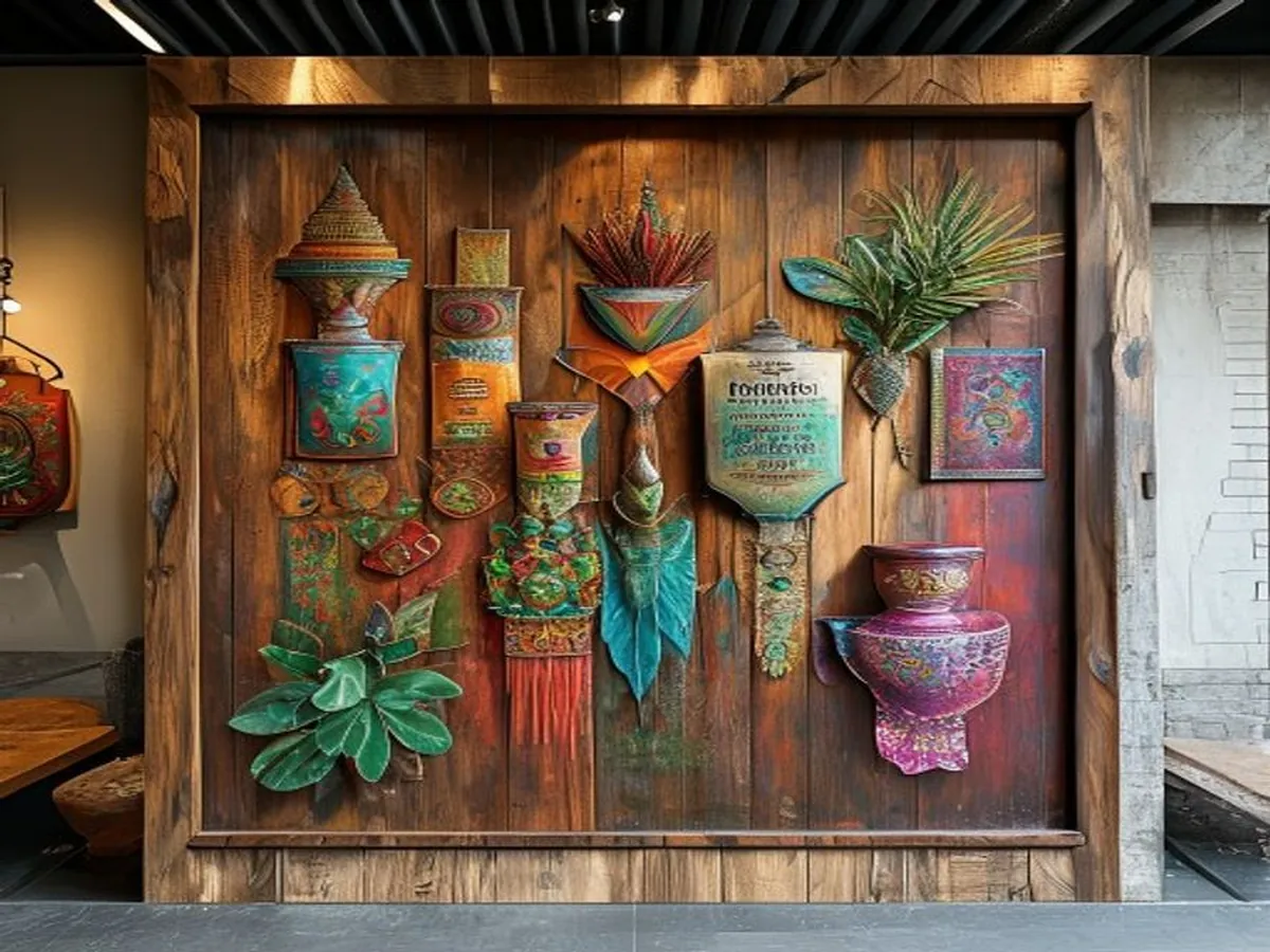 Community Wall Panel — AI-generated artwork