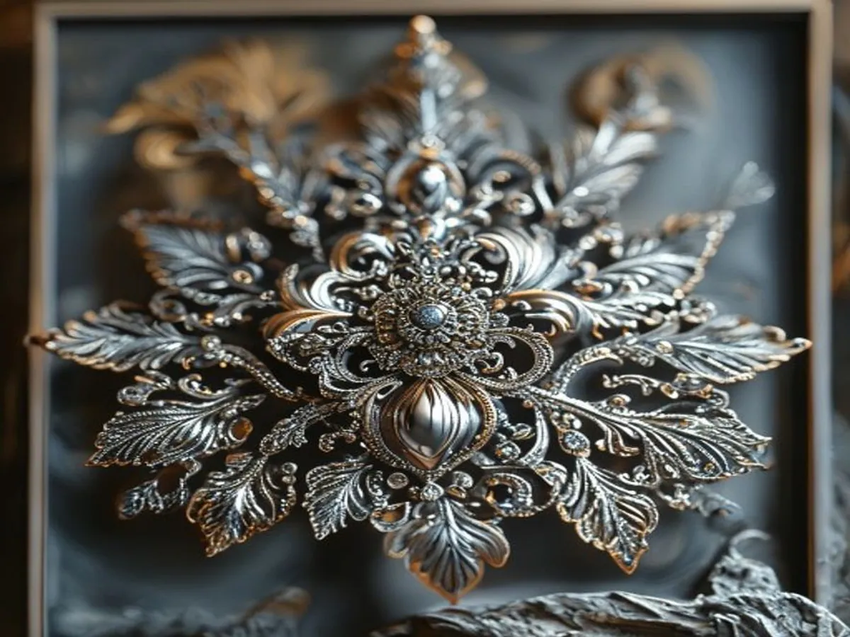 Silver Filigree Set — AI-generated artwork