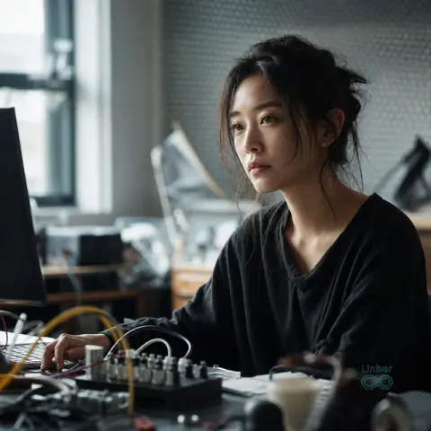 AI-generated virtual artist Serin Oh
