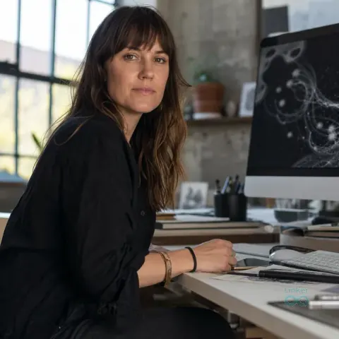 AI-generated virtual artist Elena Brooks