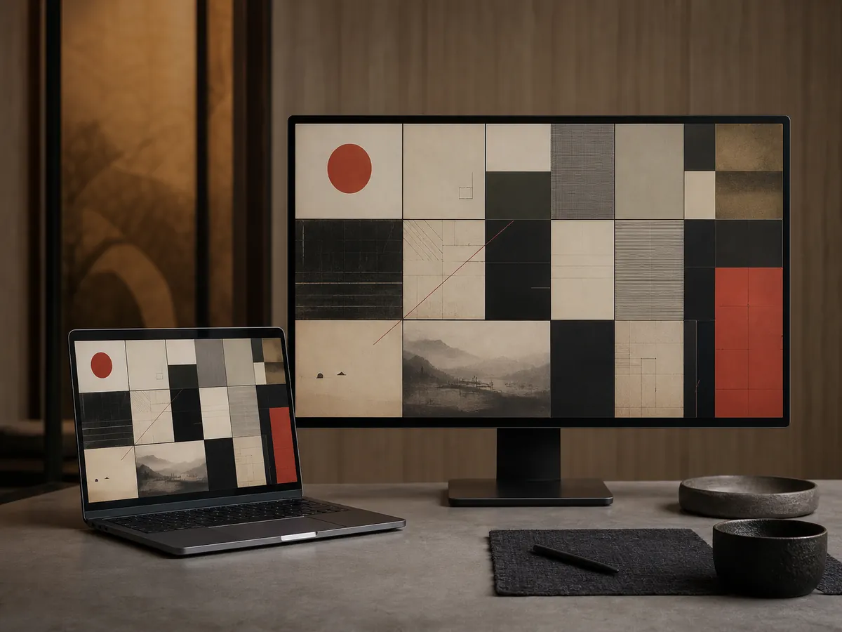 Grid Atlas — AI-generated artwork