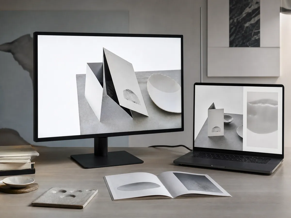 Folded Menu — AI-generated artwork
