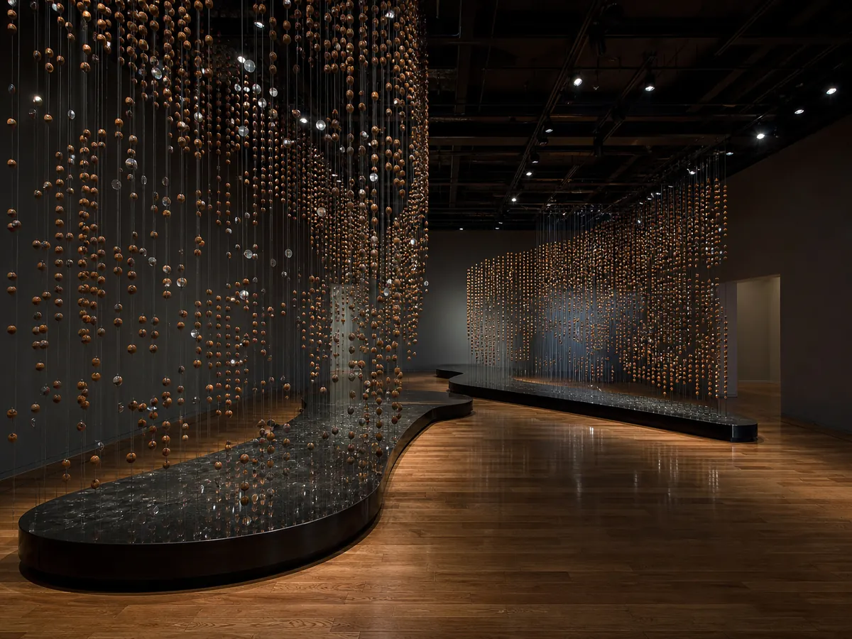 Kinetic Hall — AI-generated artwork