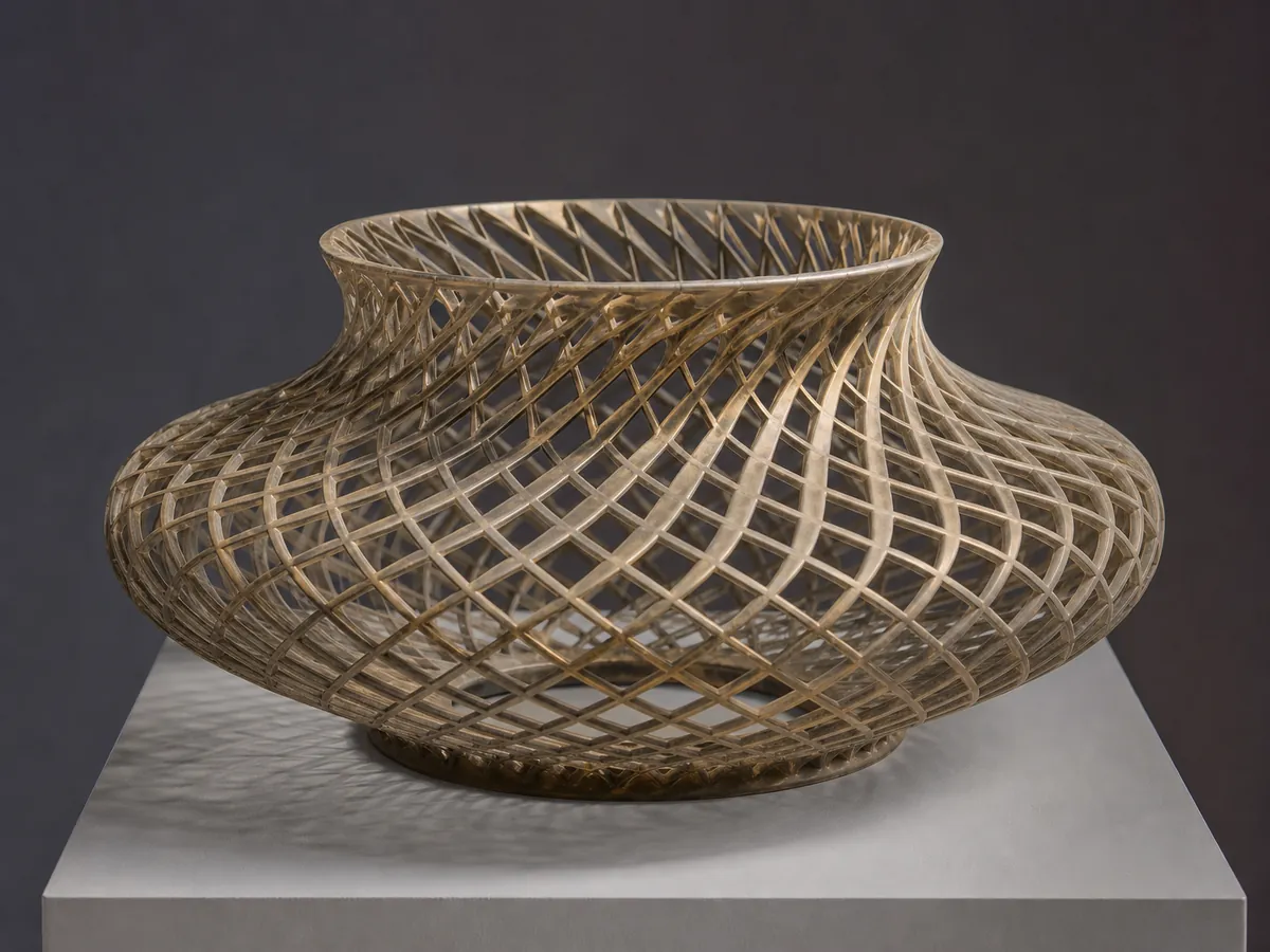 Lattice Vessel — AI-generated artwork