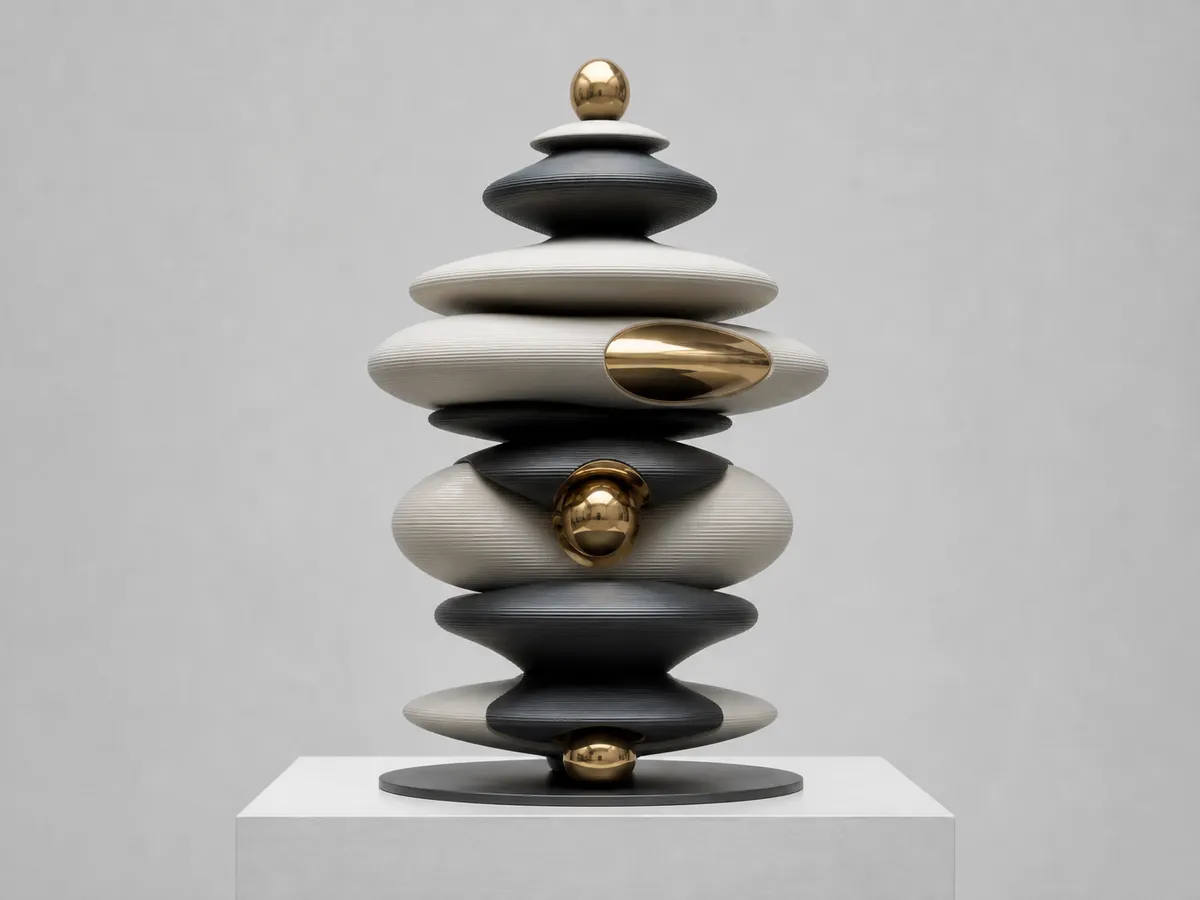 Layer Totem — AI-generated artwork