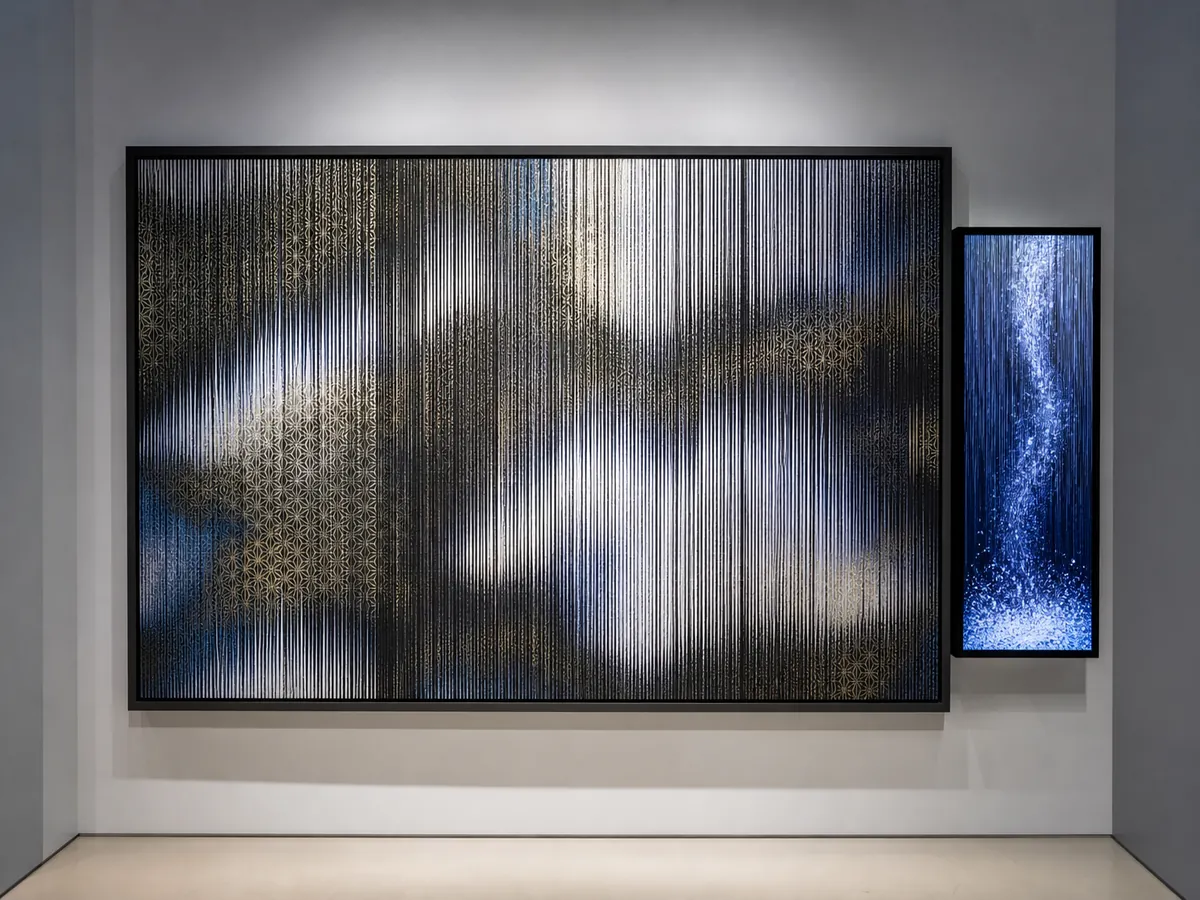 Pattern Rain — AI-generated artwork