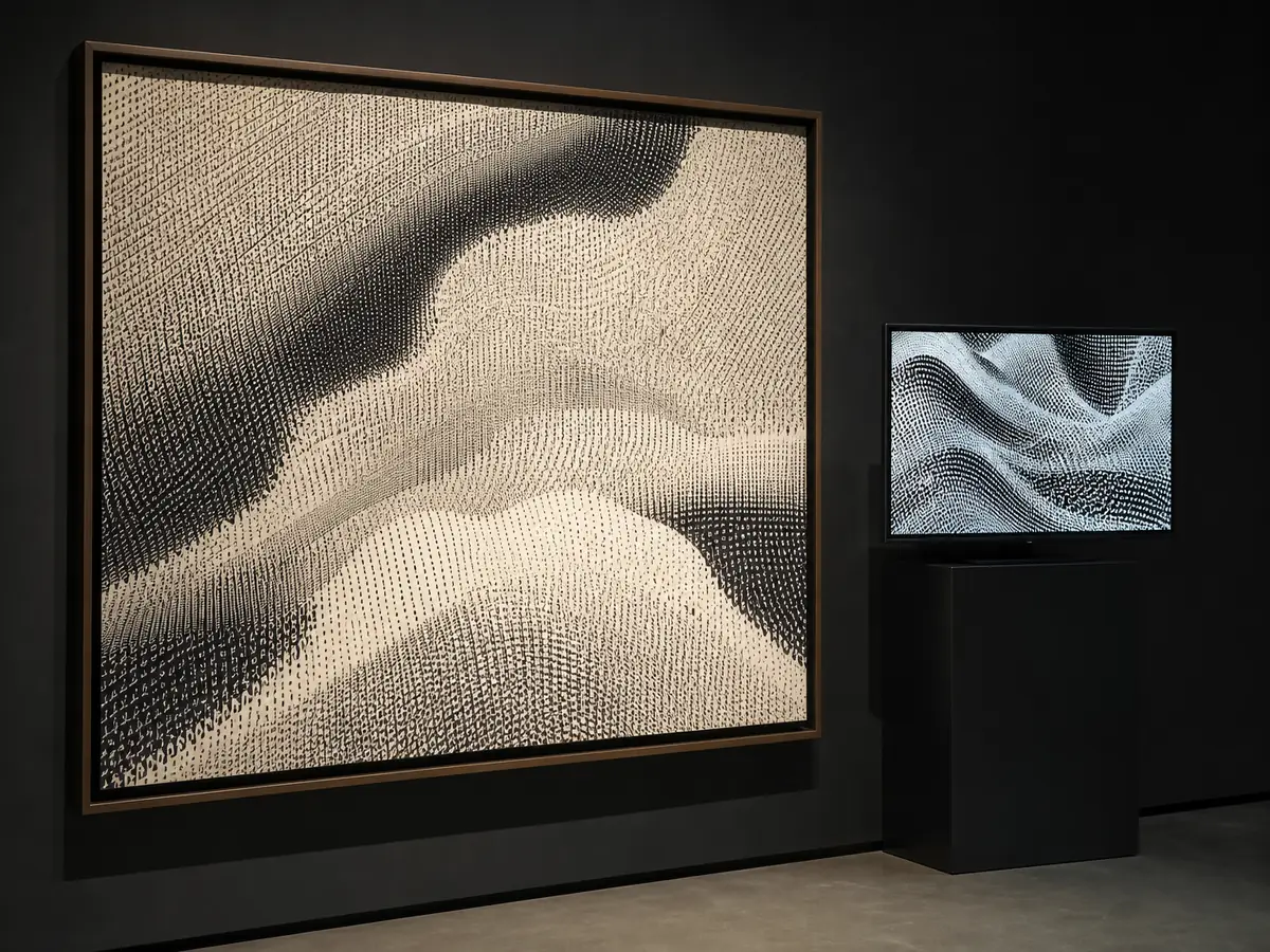 Script Tide — AI-generated artwork