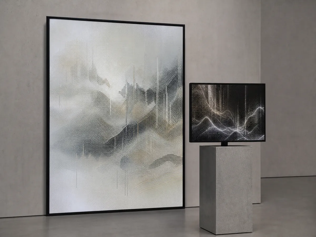 Algorithm Mist — AI-generated artwork