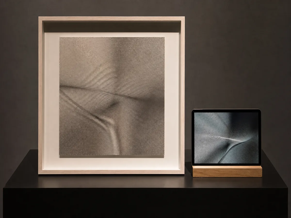 Model Echo — AI-generated artwork