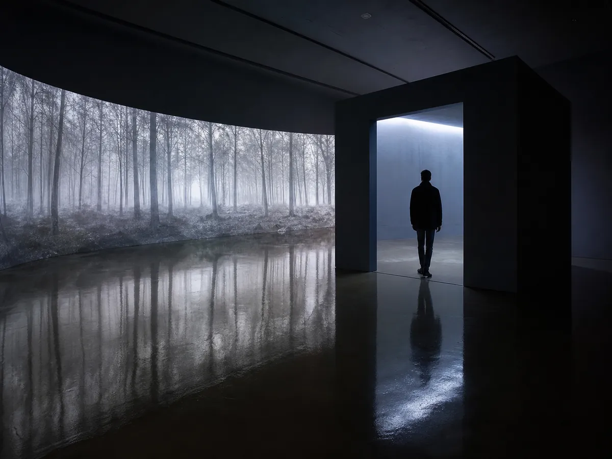 VR Threshold — AI-generated artwork