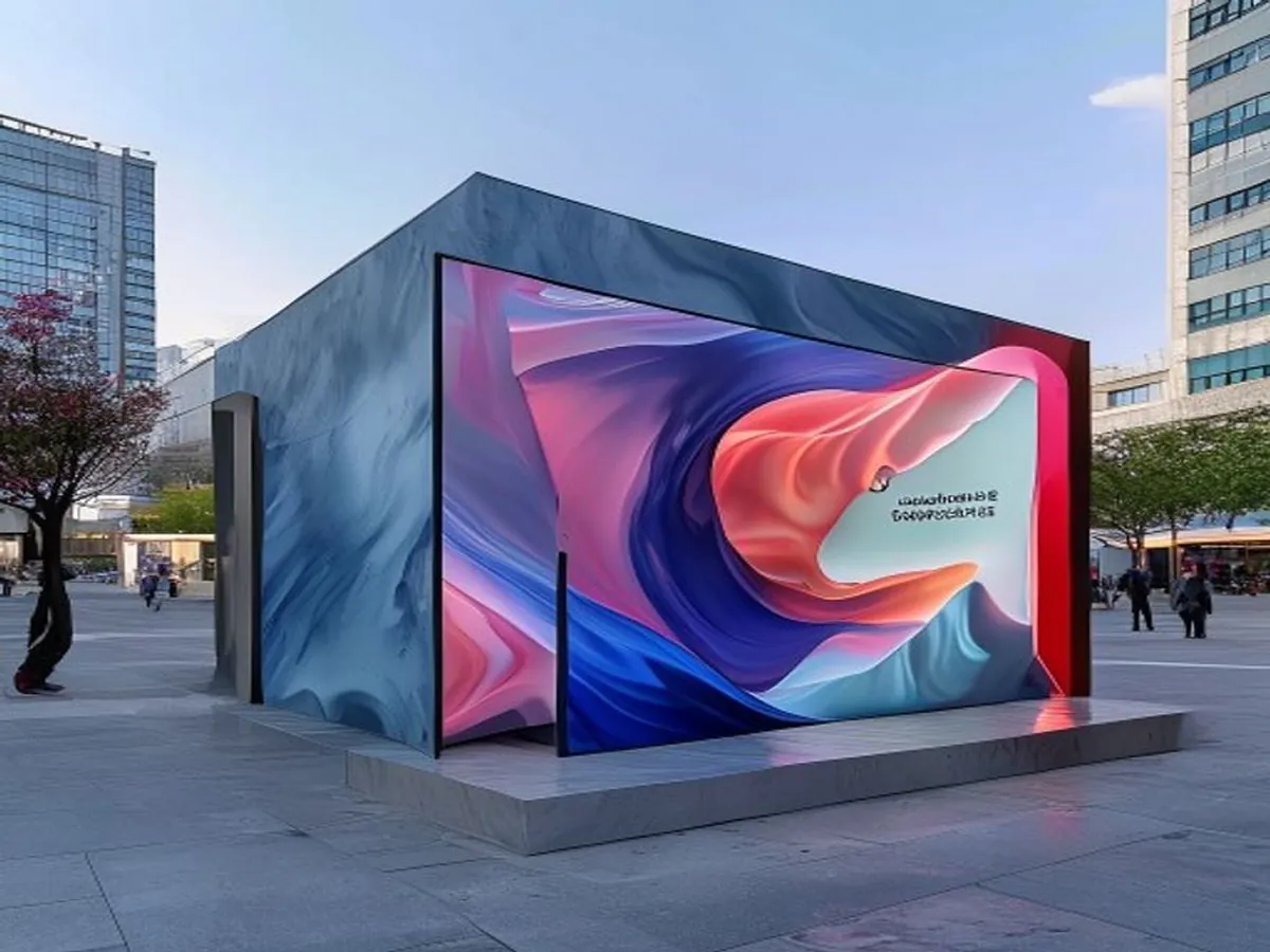 Kiosk Wave — AI-generated artwork