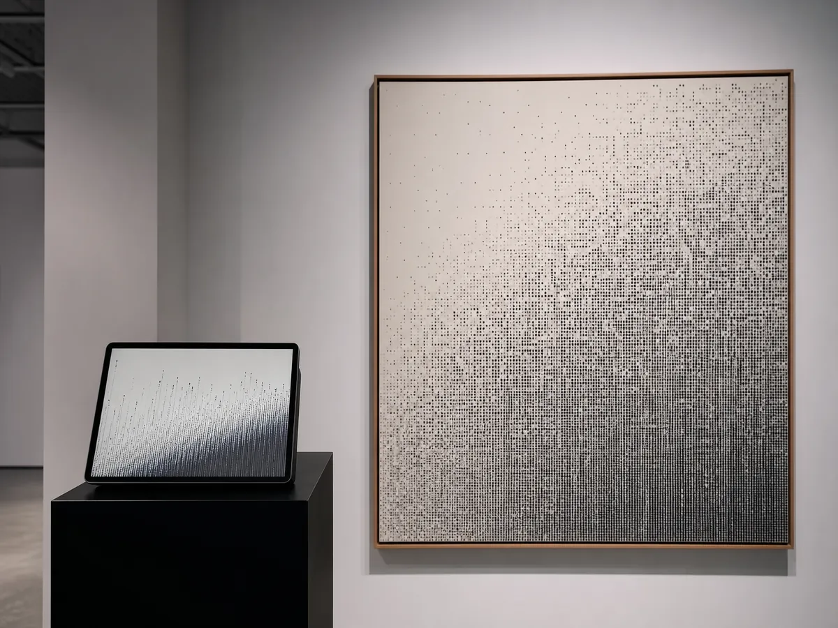 Rule Cascade — AI-generated artwork
