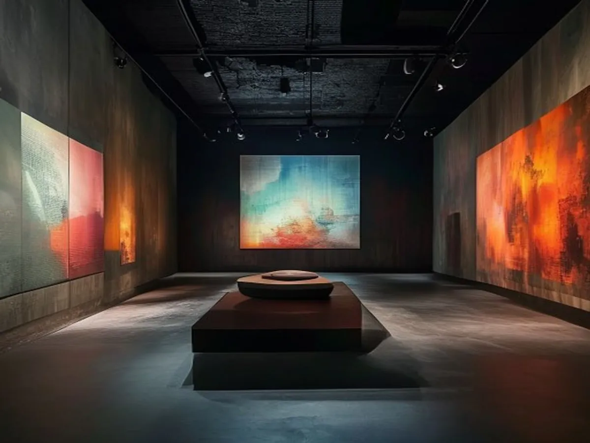 Presence Field — AI-generated artwork