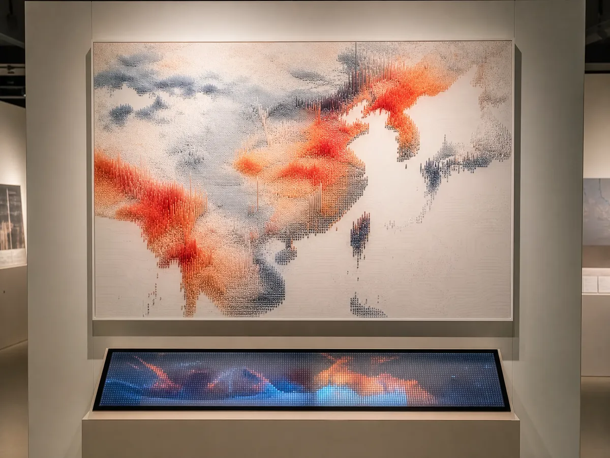 Heat Atlas — AI-generated artwork