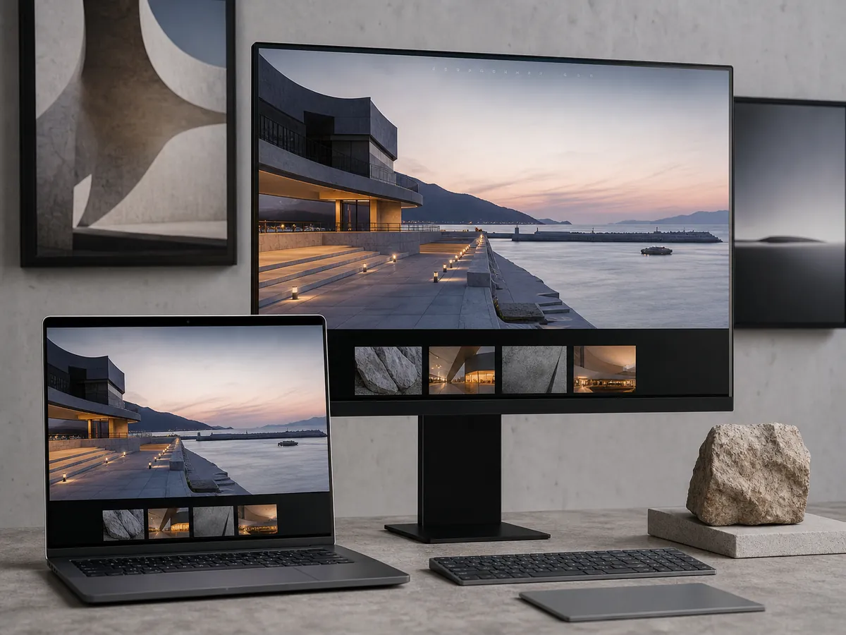 Harbor Landing — AI-generated artwork