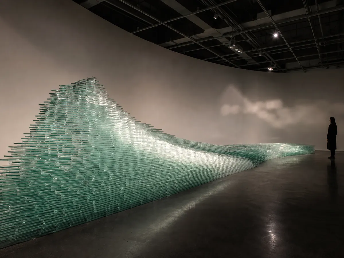 Glass Tide — AI-generated artwork