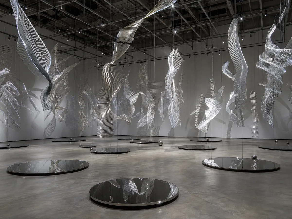 Kinetic Hall — AI-generated artwork