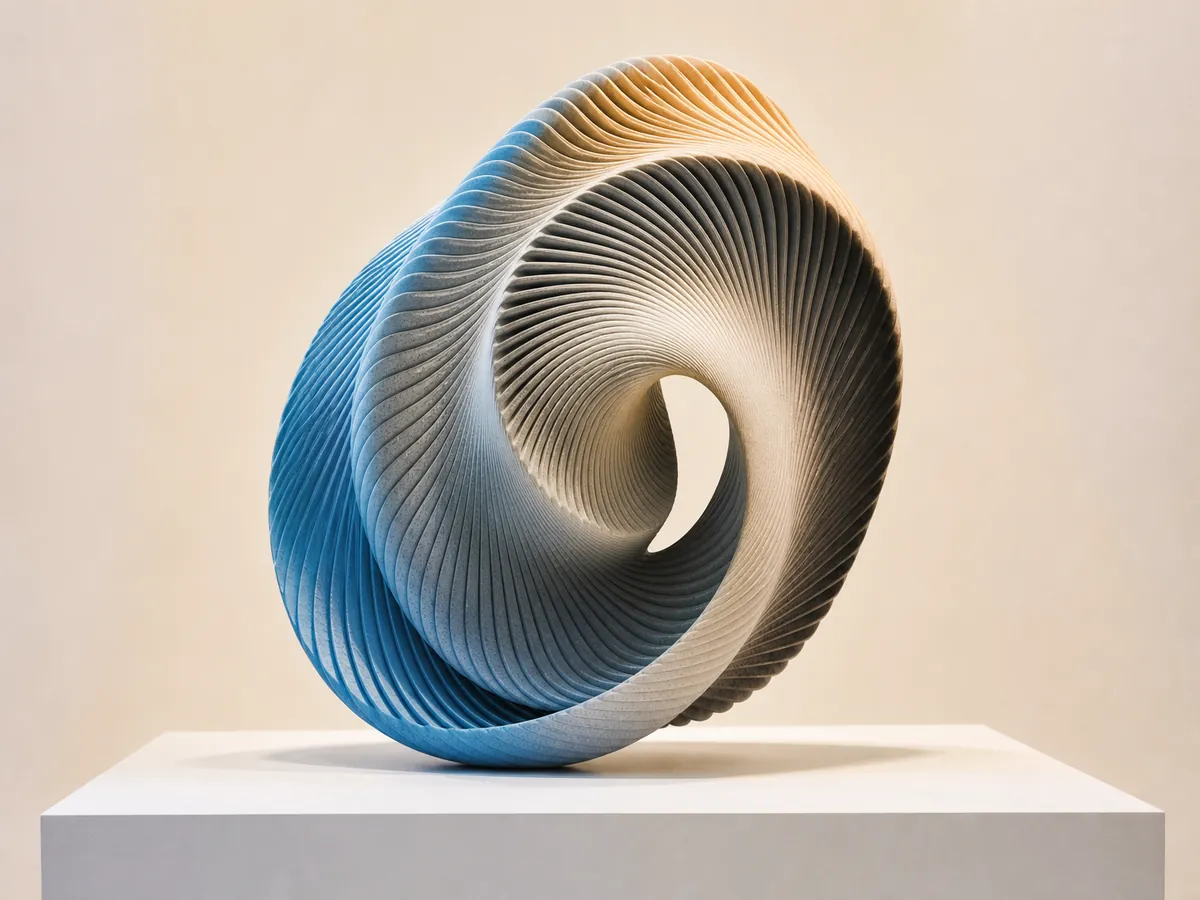 Printed Spiral — AI-generated artwork