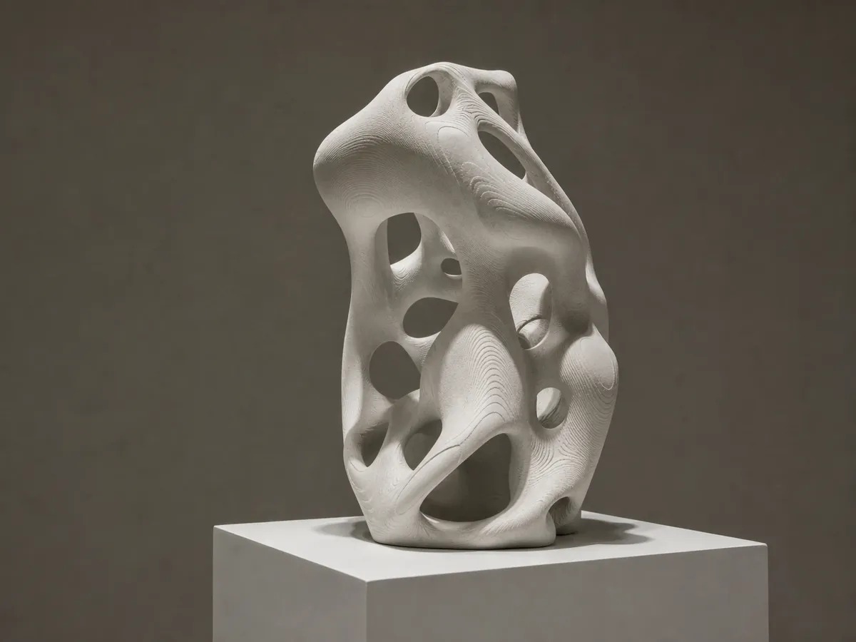 Hollow Signal — AI-generated artwork
