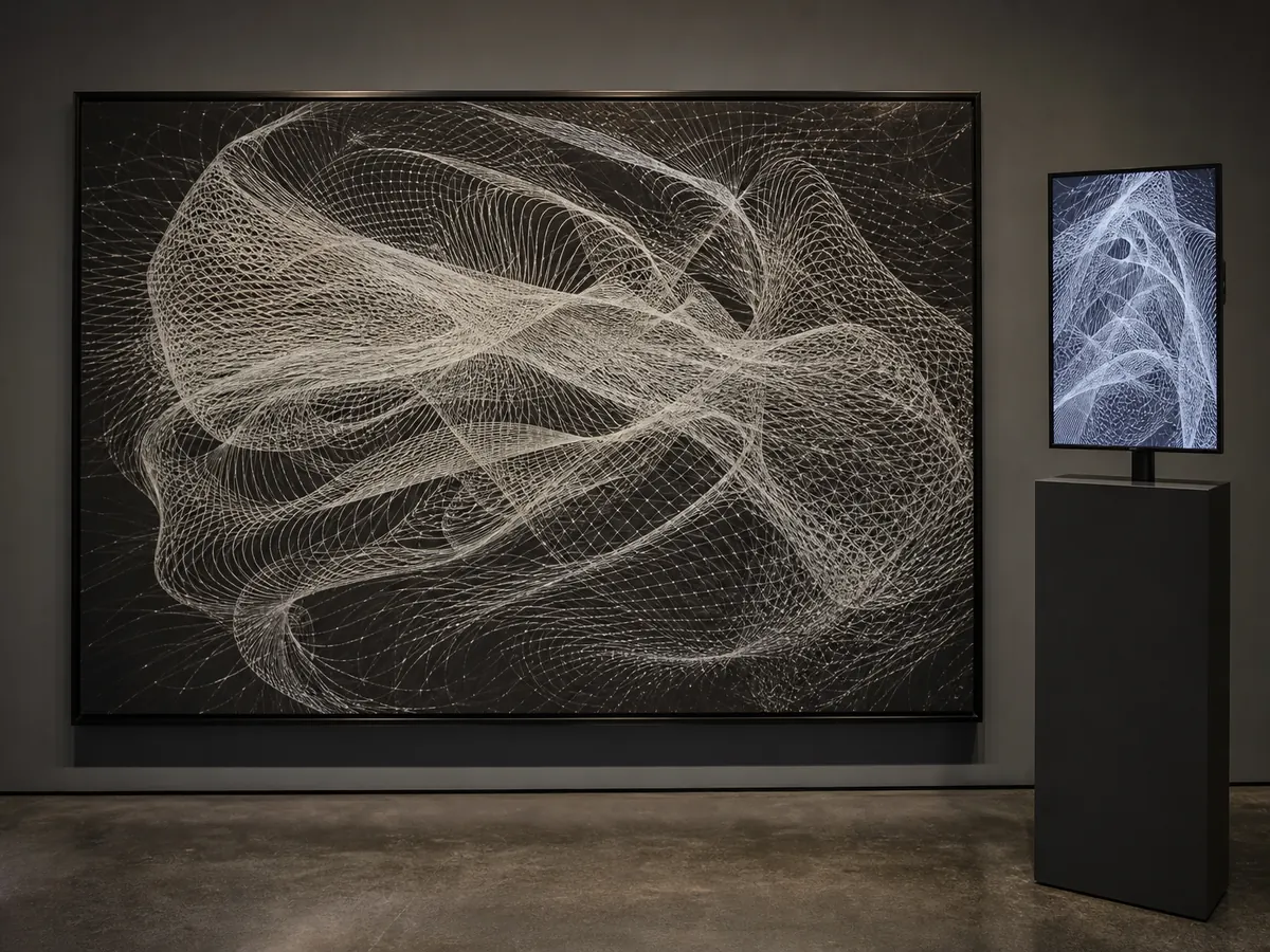 Neural Weave — AI-generated artwork