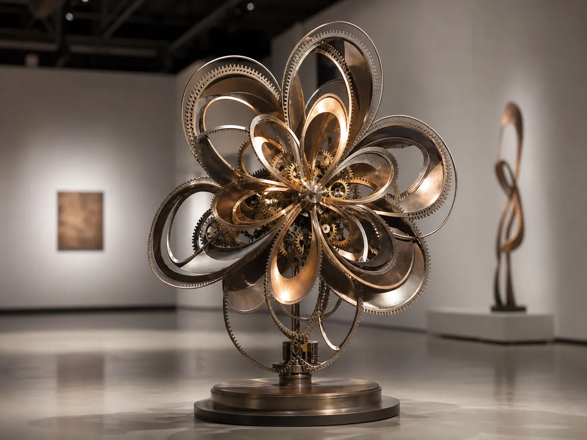 Gear Bloom — AI-generated artwork