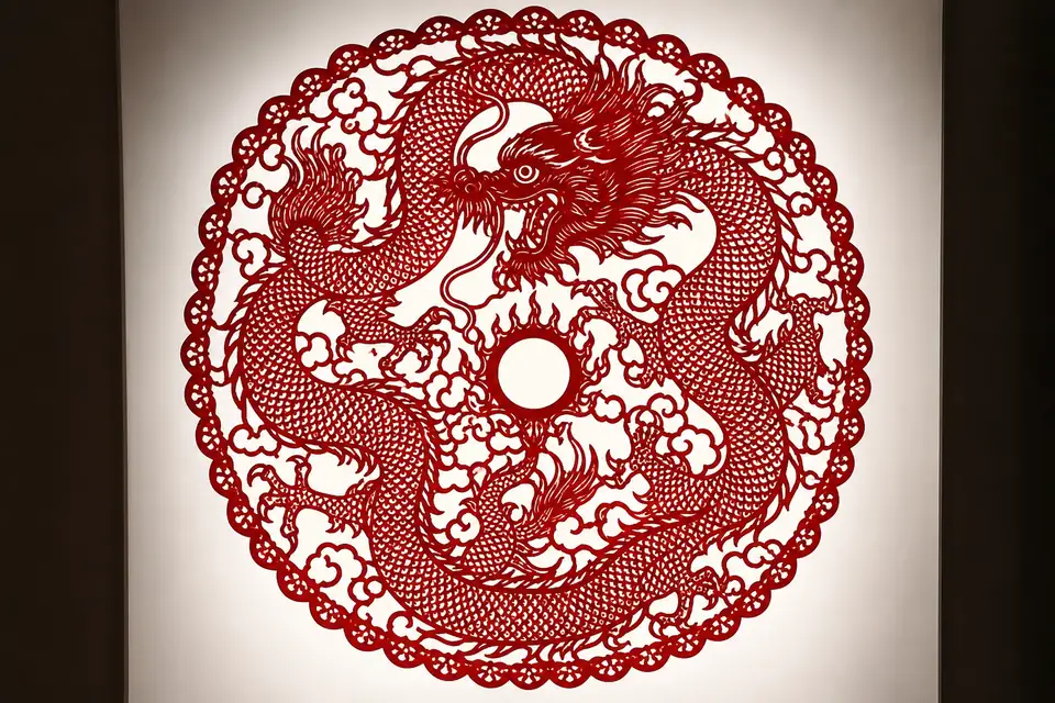 용의 해 — AI-generated artwork