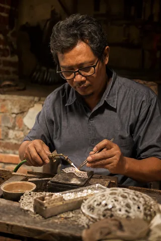 AI-generated virtual artist Bambang Santoso
