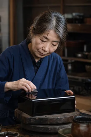 AI-generated virtual artist Emiko Tanaka