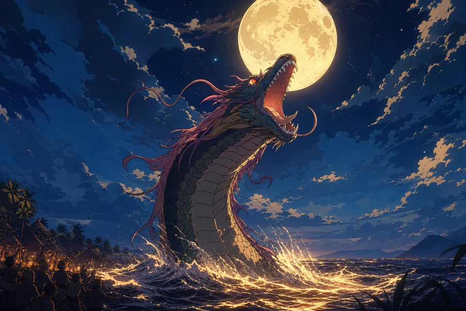 바쿠나와 — AI-generated artwork