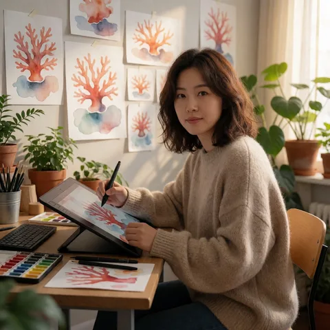 AI-generated virtual artist SEOYEON.LEE