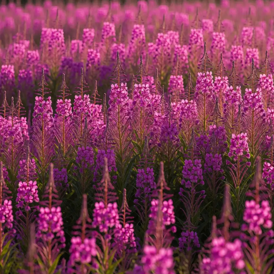 진분홍의 물결 — AI-generated artwork