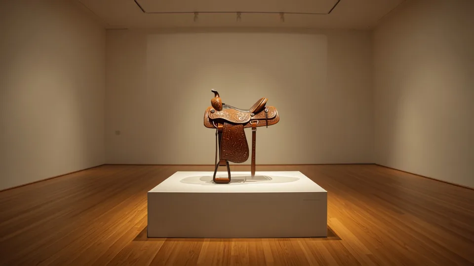 공예관의 안장 — AI-generated artwork